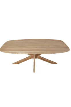 Acacia houten Deens ovale eettafel