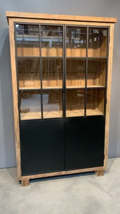 Buffetkast teak metaal