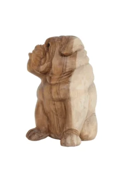 Bulldog van hout