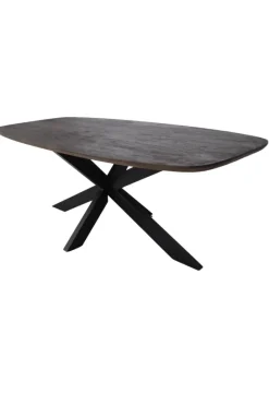 Deens Ovale Eettafel – Walnoot bruine Kleur – Mango Hout