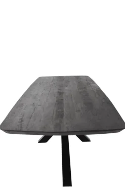 Deens ovale zwarte eettafel
