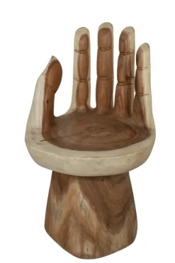 Draaibare Handstoel van Suar Hout