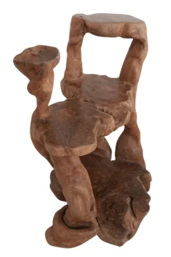 Etagere Ramboetan hout 100 cm
