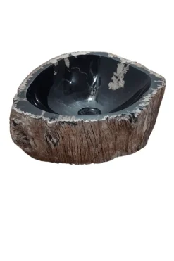Fossiele Wasbak Natuurlijk Rond