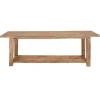 Grote teakhouten sidetable 240