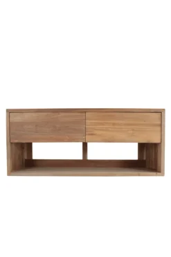 Hangend teak badkamermeubel