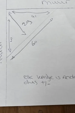 hoek toiletkastje