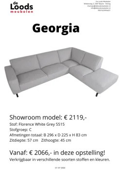 Hoekbank Georgia