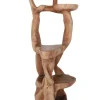 Houten etagere, planten tafel 60x55x140 cm