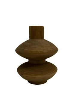 Houten vaasjes