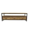 Industrieel tv meubel teak hout