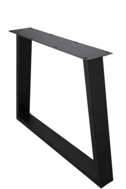 Metalen trapezium tafelpoot (set)