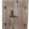Oud charmant klein (nacht)kastje beige