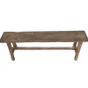 Oud Teak Houten Bankje – 120x20x46 cm