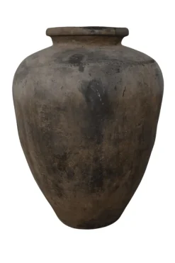 Oude landelijke grote kruik 90x90x110 cm