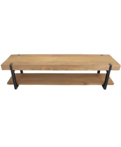 Robuust Teak tv meubel dik blad