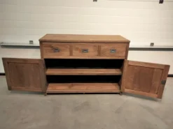 Rustiek teak dressoir 80/100 en 120