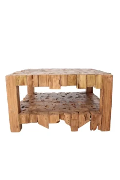 Salontafel met blokjes