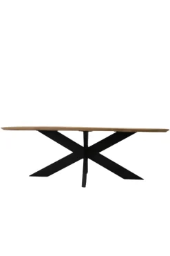 Scandinavisch organische vorm eiken eettafel 270 cm