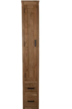 Smalle hoge badkamer kast