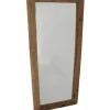 Spiegel gemaakt van grof teak 160cm