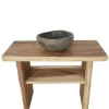 Suar houten badkamermeubel 100 cm