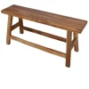 Suar houten bankje 100 cm