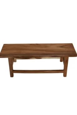Suar houten bankje 100 cm