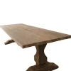 Teak eettafel 300cm met kasteel poten