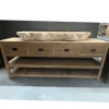 Teak groot badkamermeubel 2 meter
