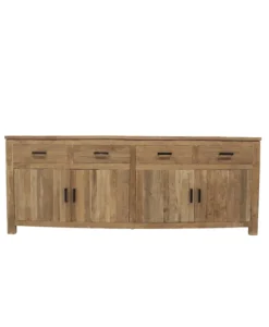 Teak houten dressoir 220