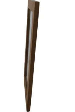 Teak Houten Spiegel Stoer met Dikke Rand 120x70cm