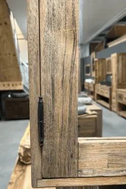 Teak houten spiegelkast 60 cm