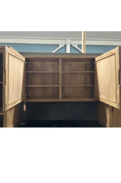 Teak houten spiegelkast 120 cm