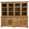 Teakhouten Buffetkast/Vitrinekast 240 cm