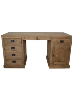 Teakhouten Bureau 160x70x80 cm