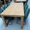 Teakhouten eettafel 180