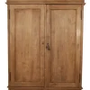 Teakhouten Klassieke Kledingkast met Planken 160 cm