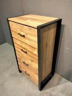 Teakhouten ladekast robuust teak
