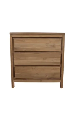 Teakhouten Ladekast 80x45x85h