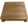Teakhouten opiumtafel 120×120