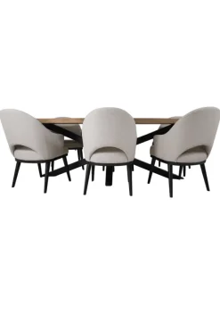 Teakhouten ovale eettafel 260 cm