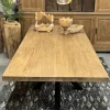 Teakhouten tafel – vervaardigd uit gerecycled massief teak 220 cm
