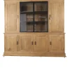 Teakhouten vitrinekast 240 cm lang