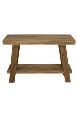 Teakhouten Wandtafel/ badkamermeubel 120 of 140