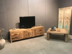 TV meubel teakhout rural