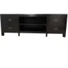 TV-meubel Koloniaal Zwart / Bruin 160 cm