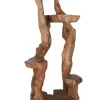 Unieke grote houten etagere/ plantentafel