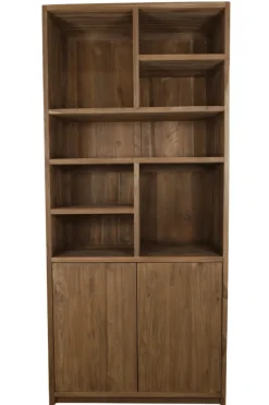 Vakkenkast 100 cm van Gerecycled Teak Hout