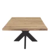 Vierkante eettafel